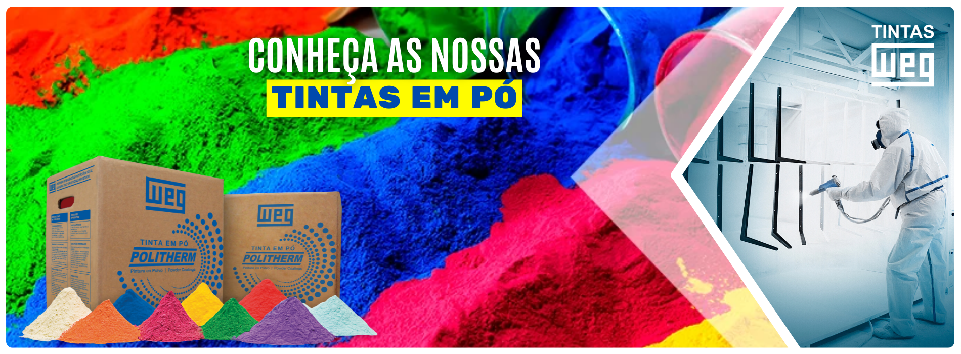 Tintas em Pó
